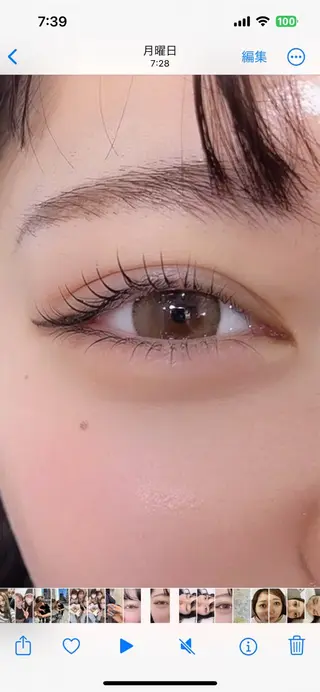 マツエク・マツパ 山田 ‪‪LOLO‪‪‪‪のマツエク・マツパデザイン