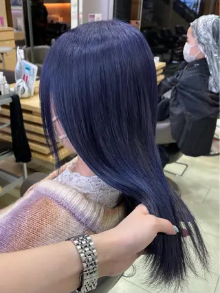 カラー 海外girl🤎 透明感ベージュmaoのヘアスタイル