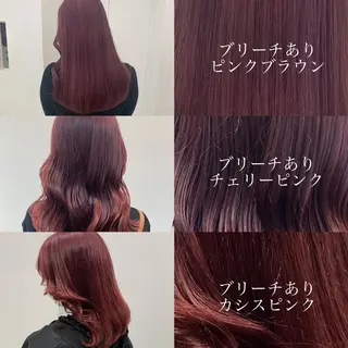 ミディアム カラー 韓国艶カラー🇰🇷 DISCO💙のヘアスタイル