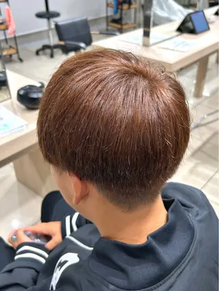 カラー メンズ 【🎀推し デザイン カラー】小池 雪奈のヘアスタイル