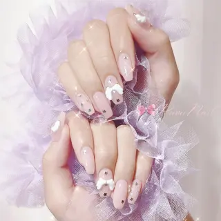 ネイル Mariko【韓国 ワンホン 長さだし】のネイルデザイン