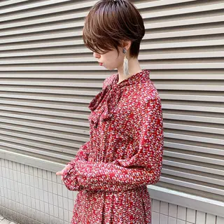 ショート calna by  elmo所属・ショート特化美容師 大阪京橋　大本　渉のヘアスタイル