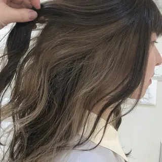 ロング カラー これた🧸ヘアメ職人 ♡髪質改善♡カラーのヘアスタイル