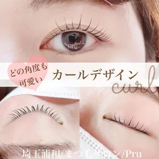 マツエク・マツパ プル eyelashのマツエク・マツパデザイン