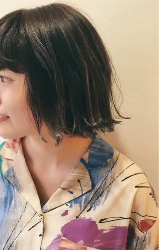 ショート ミディアム yuki hair所属・yuki watanabeのヘアスタイル