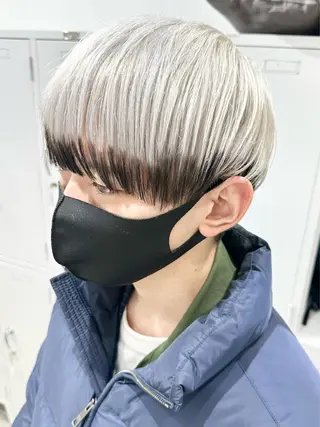 ショート カラー メンズ kai .のヘアスタイル