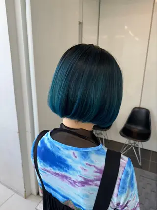 カラー 🫧うる艶カラー🫧 CHIKA🪼のヘアスタイル