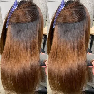 ロング WERULE pivot cross店所属・髪質改善/岡崎 亮のヘアスタイル