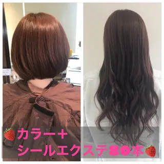 ロング EARTH長岡 🌼渡辺まい🌼のヘアスタイル