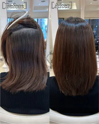 ミディアム 高橋 佑のヘアスタイル