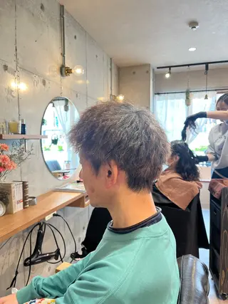 パーマ メンズ Lamp所属・🌀メンズパーマ🌀 🐏丸山祐宇🐏のヘアスタイル