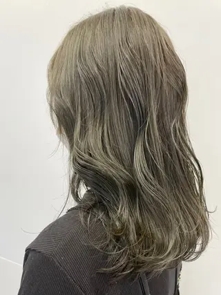 ミディアム カラー ダブルカラー🦖 /髪質改善⚡️しおりのヘアスタイル