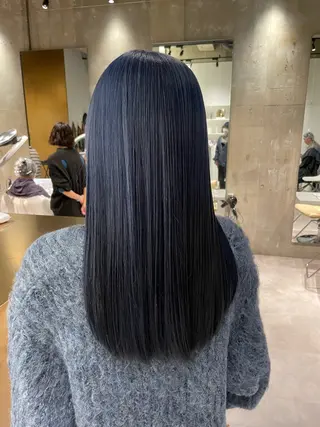 ロング カラー 美髪矯正/ハイトーン 🪸🩰ヒナコのヘアスタイル