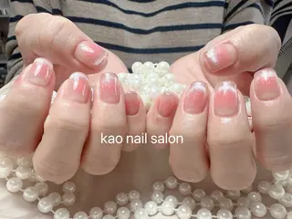 ネイル kao nail マグネット/長さだしのネイルデザイン