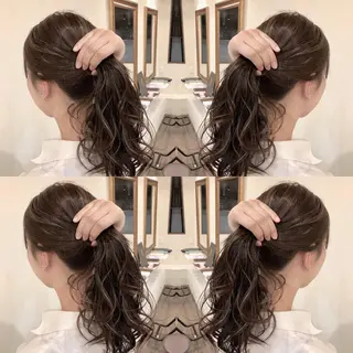ミディアム カラー Hair make VERDA所属・宮下 耕平のヘアスタイル