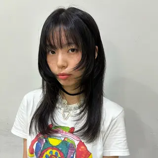 ロング カラー 🎀レイヤー/ カラー🐕‍🦺anのヘアスタイル