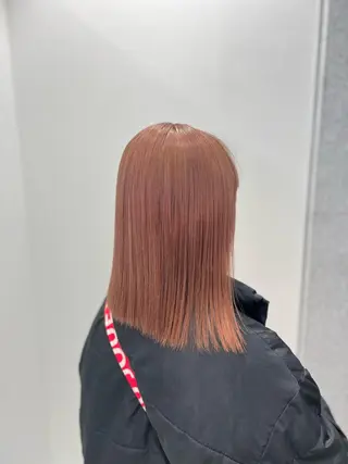 ミディアム カラー 艶髪グレージュ特化/ CHIKARAのヘアスタイル