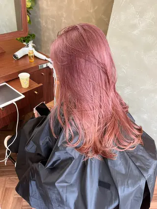 ミディアム カラー レイヤー専門家 ダブルカラー修のヘアスタイル