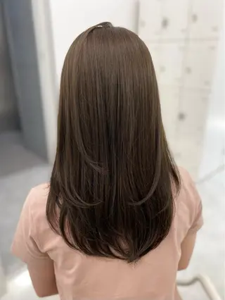 カラー 🤍透明感グレージュ オリーブ🤍RINのヘアスタイル