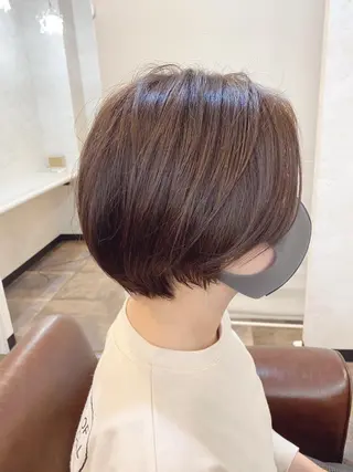 ショート カラー ⭐️ショート⭐️美髪 矯正⭐️水口陸のヘアスタイル