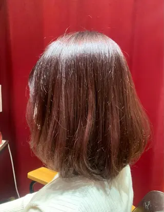 ショート カラー 【くせ毛さんのお悩み 解決🍀】栗橋のヘアスタイル