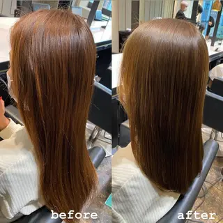 セミロング カラー 美髪×髪質改善 🖤Yukineのヘアスタイル