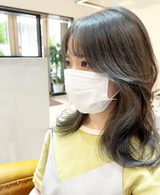 セミロング 小山 ヨシタカのヘアスタイル