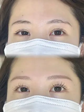 アイブロウ Unefleur Natsumiのマツエク・マツパデザイン