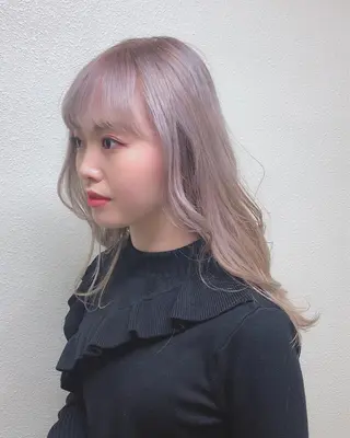 ロング カラー spooopy所属・🕊大垣 めぐみ🕊のヘアスタイル