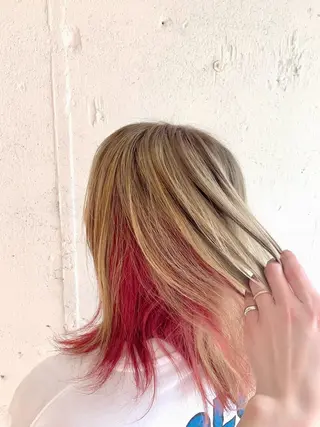 ミディアム カラー 💛丁寧さNo.🥇 🧸片山智裕💛のヘアスタイル