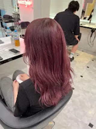 カラー 【公式】横浜 THREE🤎🕯️のヘアスタイル