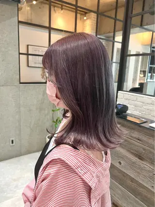 ミディアム カラー 🌿ニュアンス/髪質 改善🌿Fukudaのヘアスタイル
