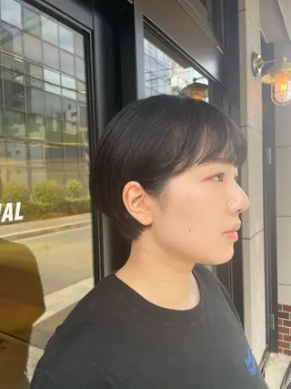 ショート 縮毛矯正/髪質改善 ヒカルのヘアスタイル