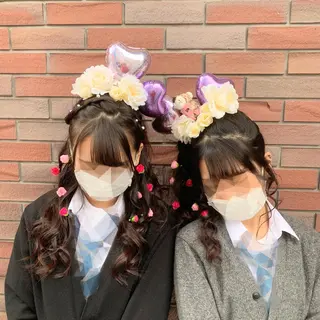 ロング ヘアアレンジ 古沢 みづきのヘアスタイル