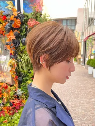 ショート ショート特化 阿部聖のヘアスタイル