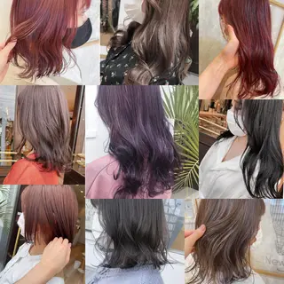 カラー 三村 桜生のヘアスタイル