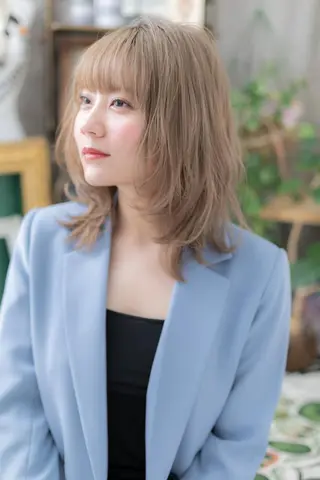 ミディアム カラー パーマ ✨限定!パーマお得✨ 佐藤優斗のヘアスタイル