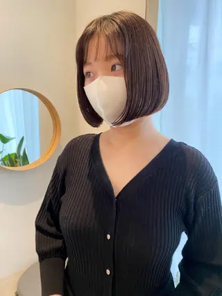ショート カラー ヘアアレンジ Nancy所属・束感まつげ❤︎ あみのマツエク・マツパデザイン