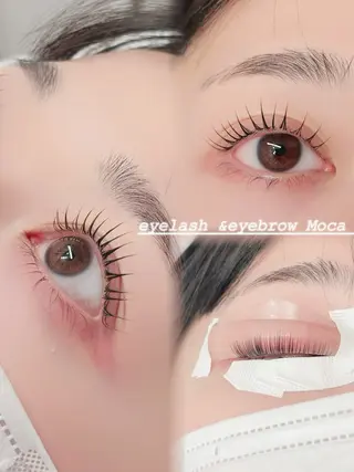 マツエク・マツパ moca MOCAのマツエク・マツパデザイン