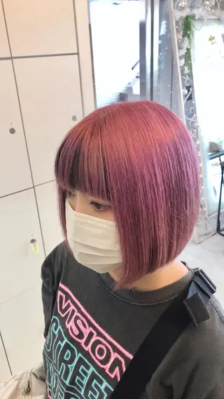 ショート カラー デザインカラー🎨 下北沢 / 磯部のヘアスタイル