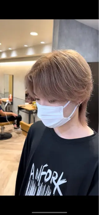 ショート カラー メンズ RAYS NAGOYA所属・RAYSNAGOYA 雅也のヘアスタイル