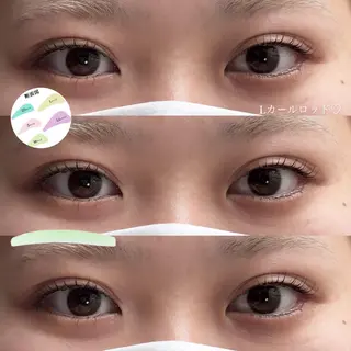 マツエク・マツパ ACURIA 小島のマツエク・マツパデザイン