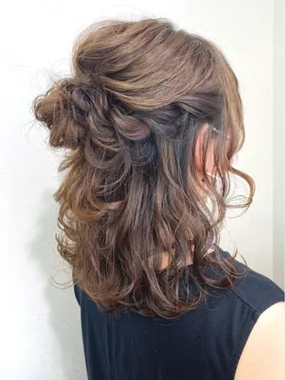 ミディアム 💓永坂　美由紀💓 Aujuaソムリエのヘアスタイル