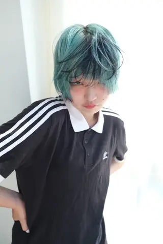 ショート カラー ⭐️🪐fuka/ ness【天神大名】のヘアスタイル