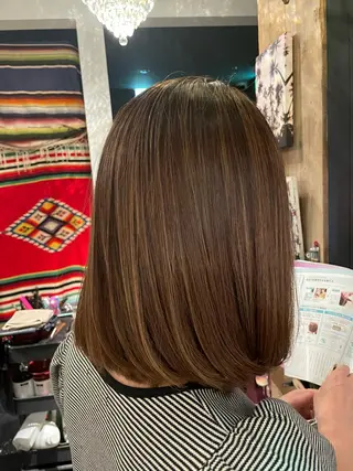 ミディアム アフィロス所属・五十嵐 舞のヘアスタイル