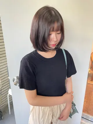 ショート カラー レイヤーカット🎀 kanaのヘアスタイル
