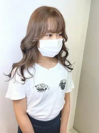 ロング カラー 🍨モテベージュ🩰 miraiのヘアスタイル