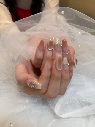 ネイル éclat nail studio（She nail studio内）所属・韓国ワンホン éclat🩵飯山のネイルデザイン