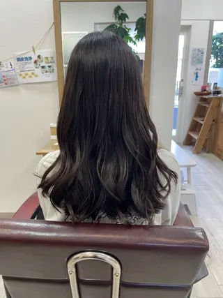ロング アイブロウ◎ rista藤岡佳世のヘアスタイル