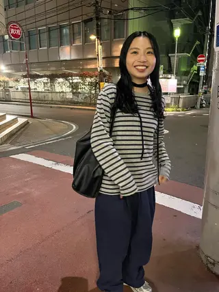 ロング 加藤 瑠彩のヘアスタイル